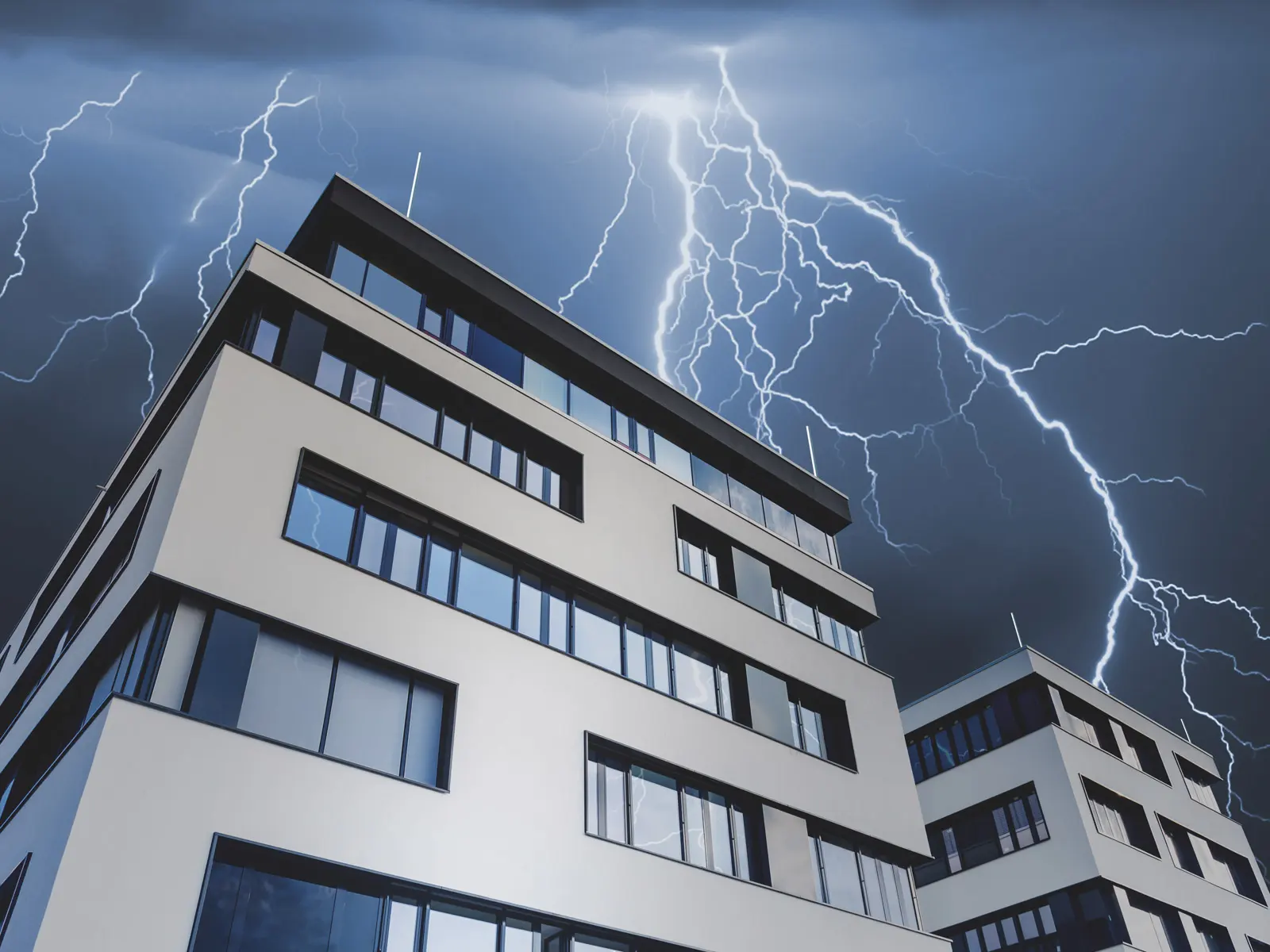 Has mit Blitzeinschlag  – Blitzschutz Heidenheim